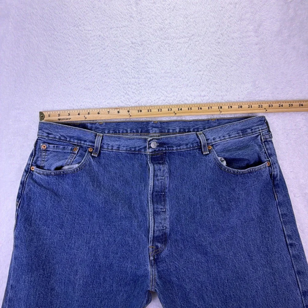 Vintage Levi's 501 Button-Fly Blue Jeans‎ Men's 44x32 Classic